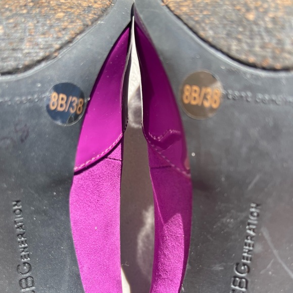 BCBGeneration Purple Heels Size 8 - Picture 9 of 11